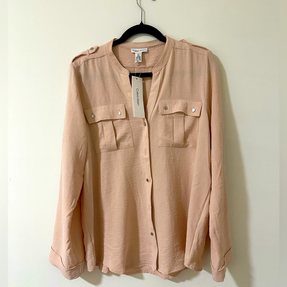 PINK CALVIN KLEIN •SIZE L